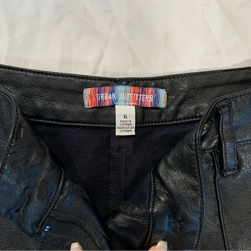 Urban Outfitters never worn black leather pants